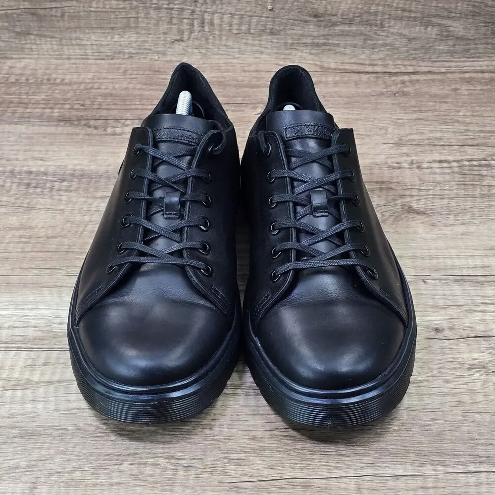 Dr. Martens Dante Mens Size 13 Black Leather Oxford Shoes